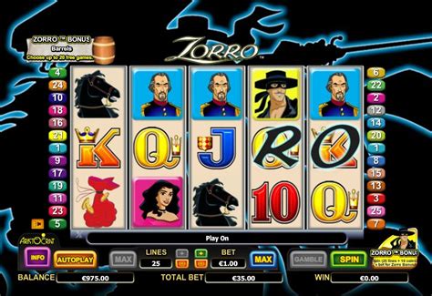  free online zorro slot games